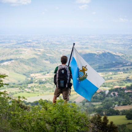 Esplora i vari cammini sul monte Titano a San Marino
