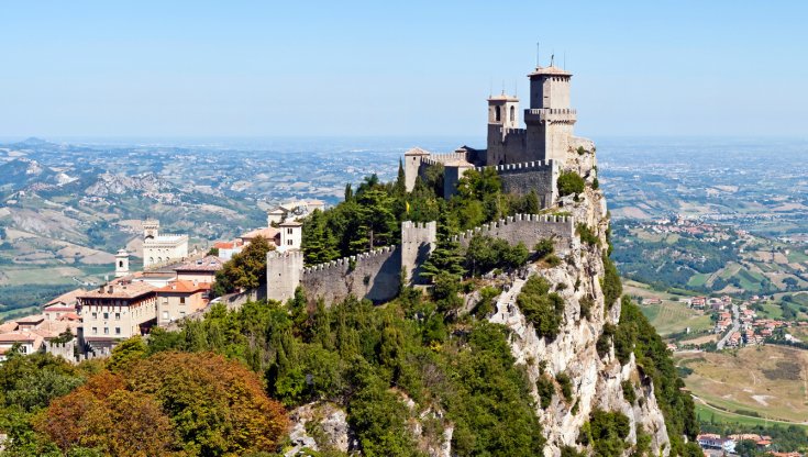 Il Titano su cui sorge San Marino